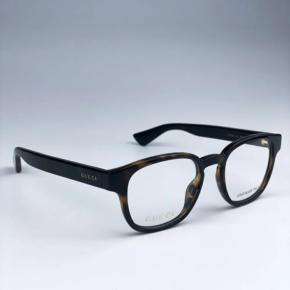 SALE! NEW Gucci GG1343O 002 Dark Havana Oval Unisex Eyeglasses